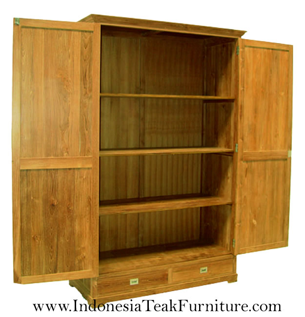 teak wood bedroom armoires