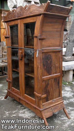 Teak Wood Cabinet BookShelves Furniture