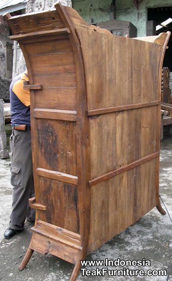 Teak Wood Cabinet BookShelves Furniture