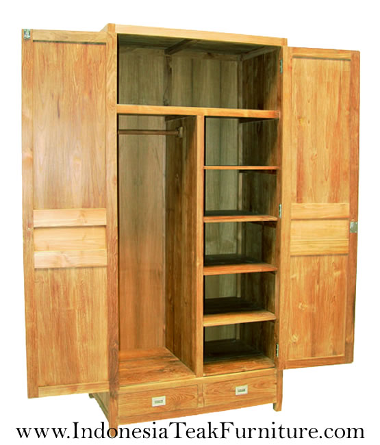 Wooden Wardrobes Java Teak