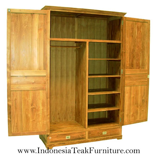 Wooden Wardrobes Java Teak