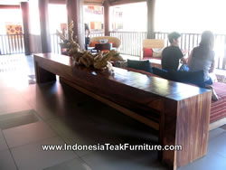 Large Solid Wood Table Bali Java Indonesia