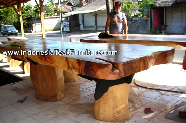 Teak Wood Dining Table from Indonesia