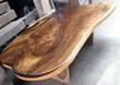 SOLID OAK DINING TABLE