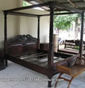 teak wood bed Furniture