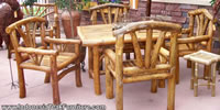 LOGP1-17 Patio Furniture Set from Indonesia 