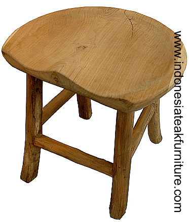 TEAK WOOD STOOL JAVA