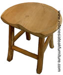 Teak Wood Stool Java Indonesia Bali