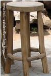 Teak Wood Stool Java Indonesia Bali