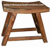 Teak Wood Stool Java Indonesia Bali
