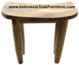 Teak Wood Stool Java Indonesia Bali