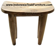 Teak Stool Java