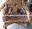 teak garden furniture set