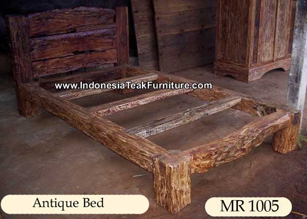 Antique Wooden Bed From Bali 