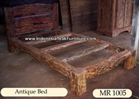 Antique Wooden Bed From Bali 